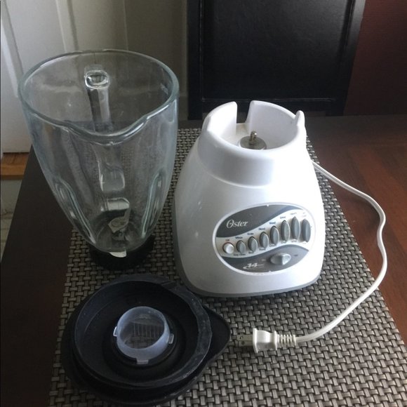 Oster  Push Button Blender, White - Picture 5 of 5